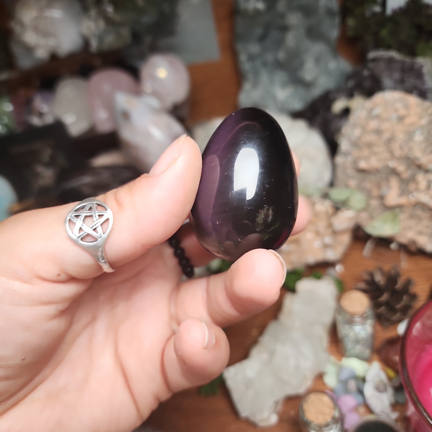 Rainbow Obsidian Egg