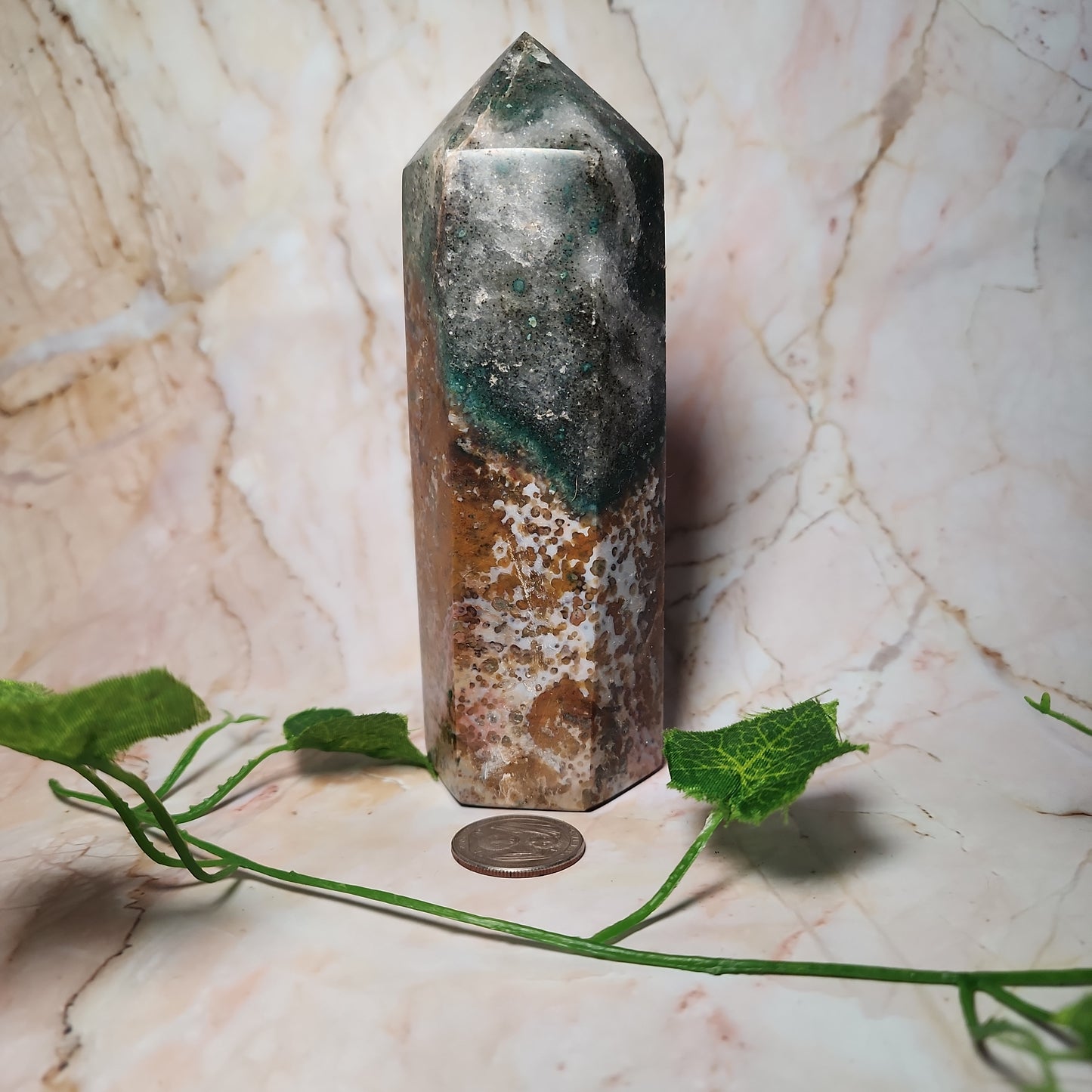 Orbicular Ocean Jasper Tower
