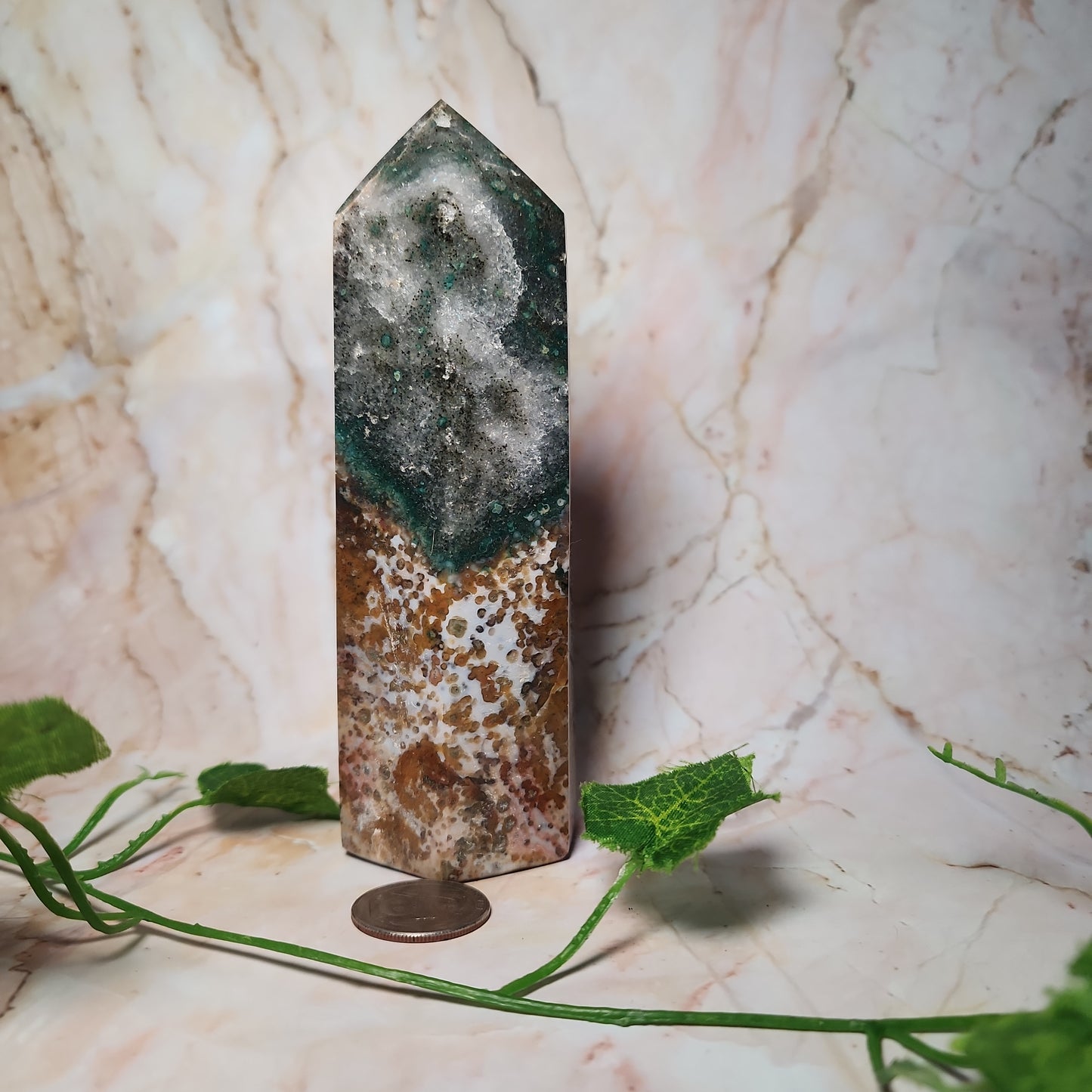 Orbicular Ocean Jasper Tower