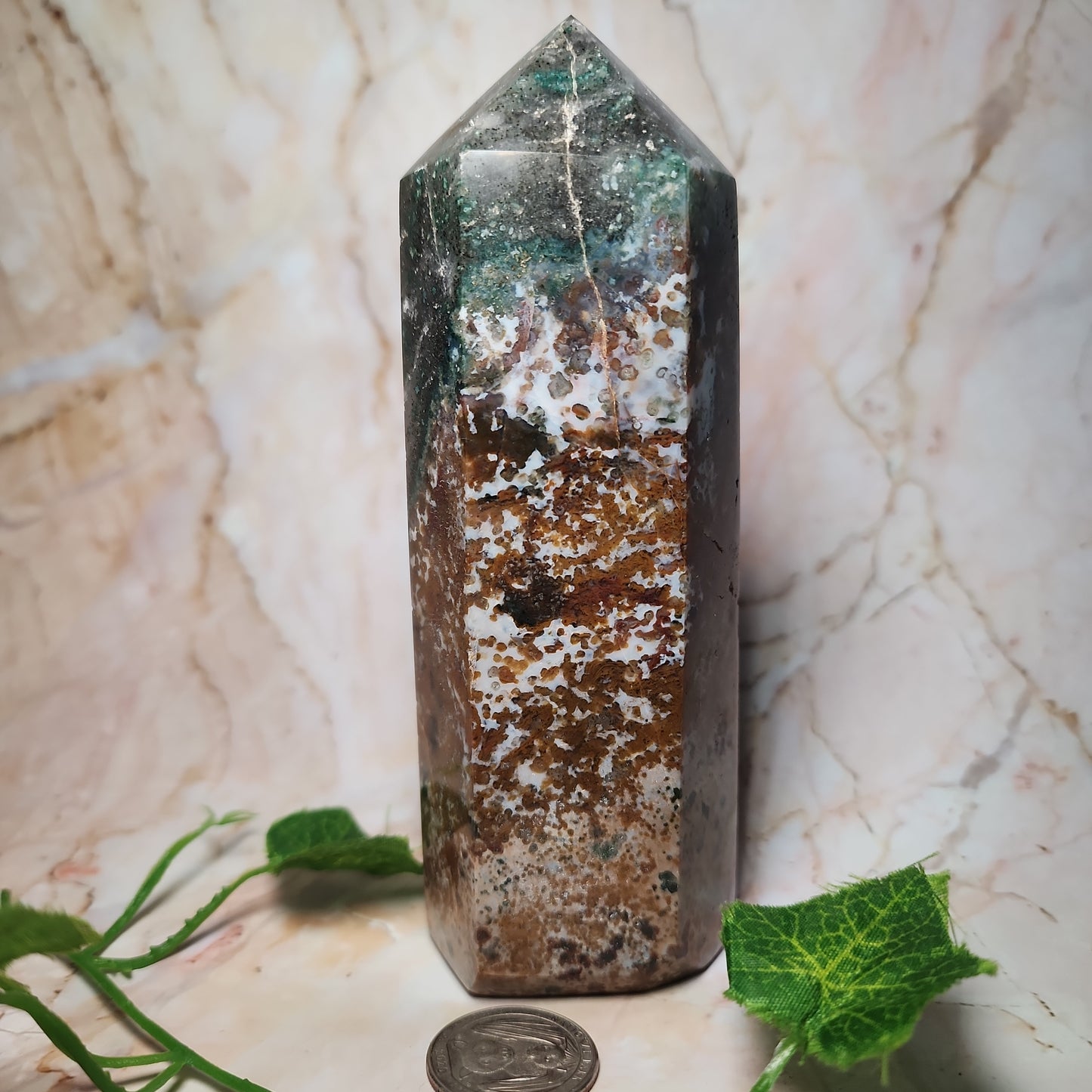 Orbicular Ocean Jasper Tower