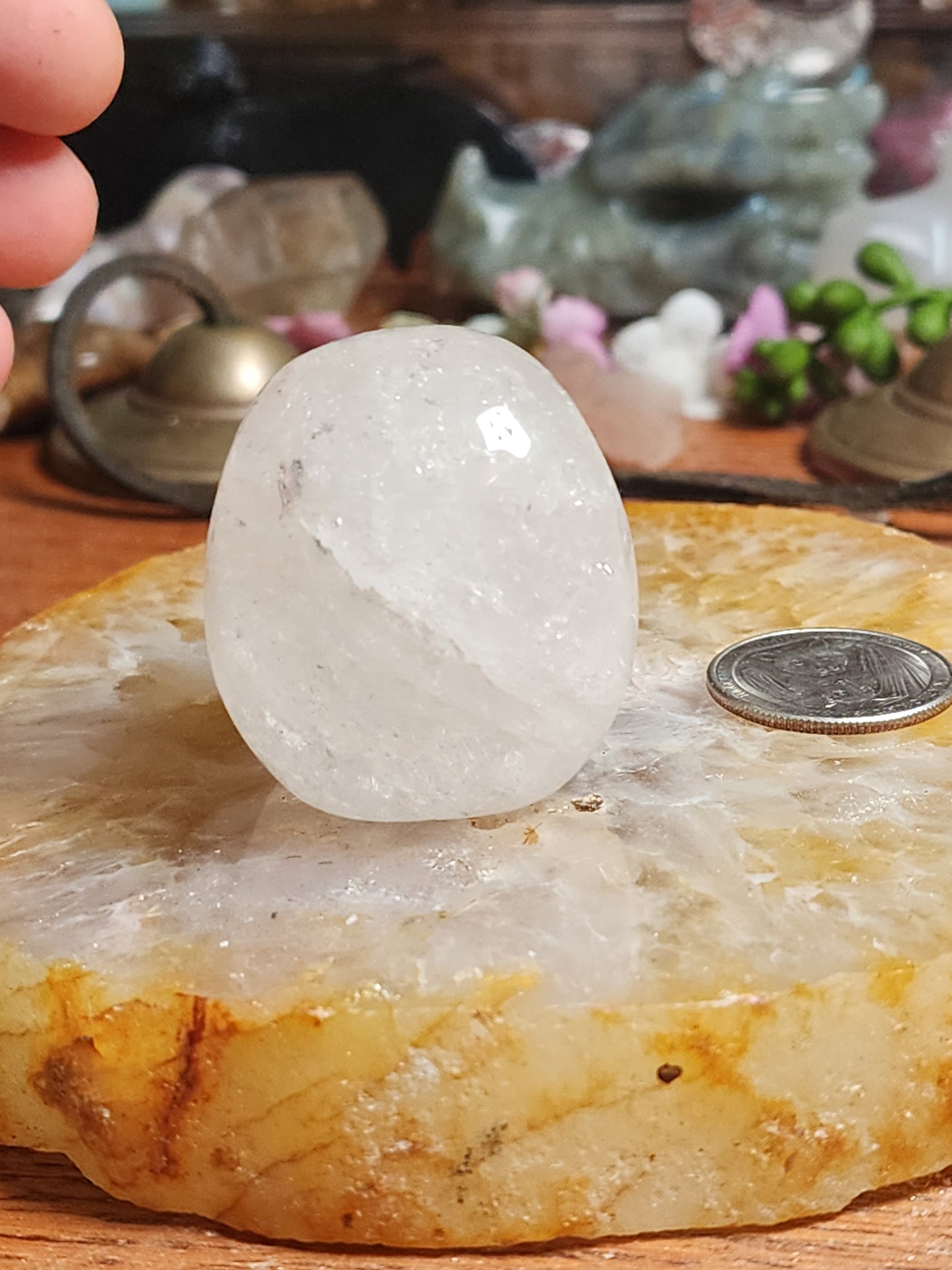 Clear Quartz Skull