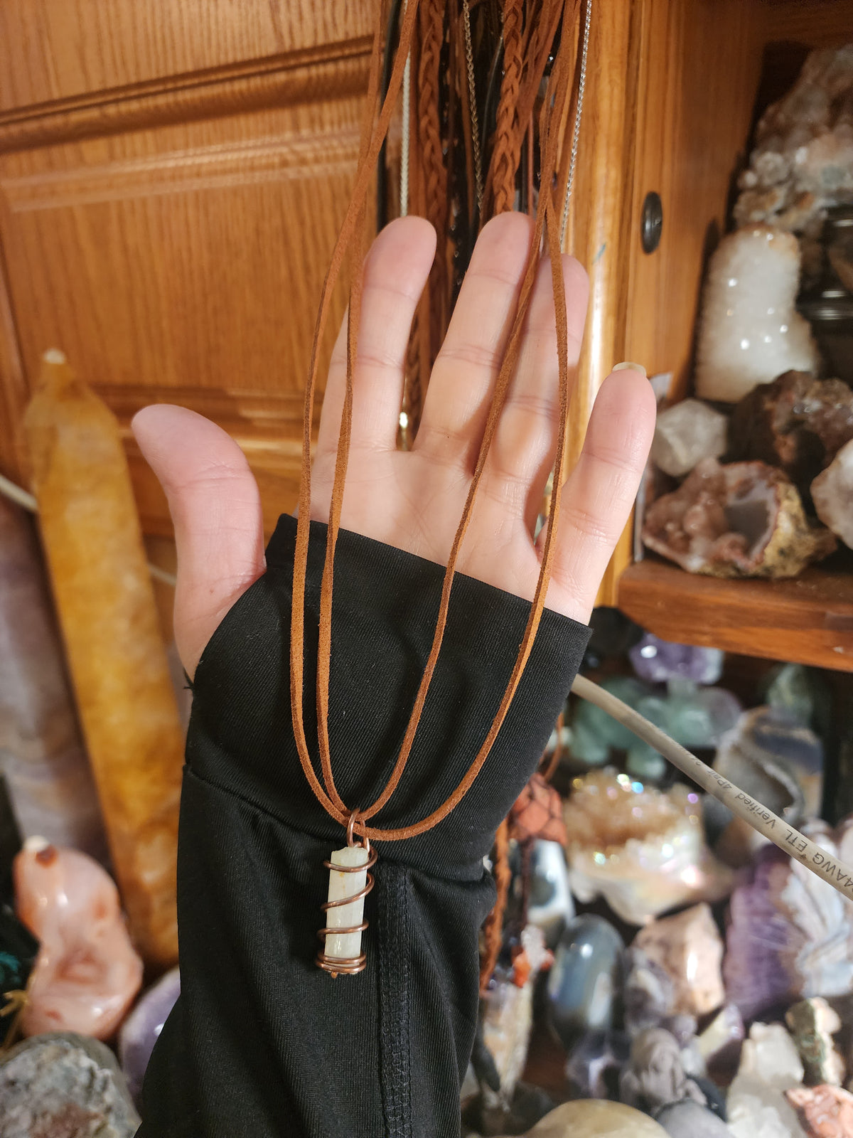 Light Pink Tourmaline Necklace