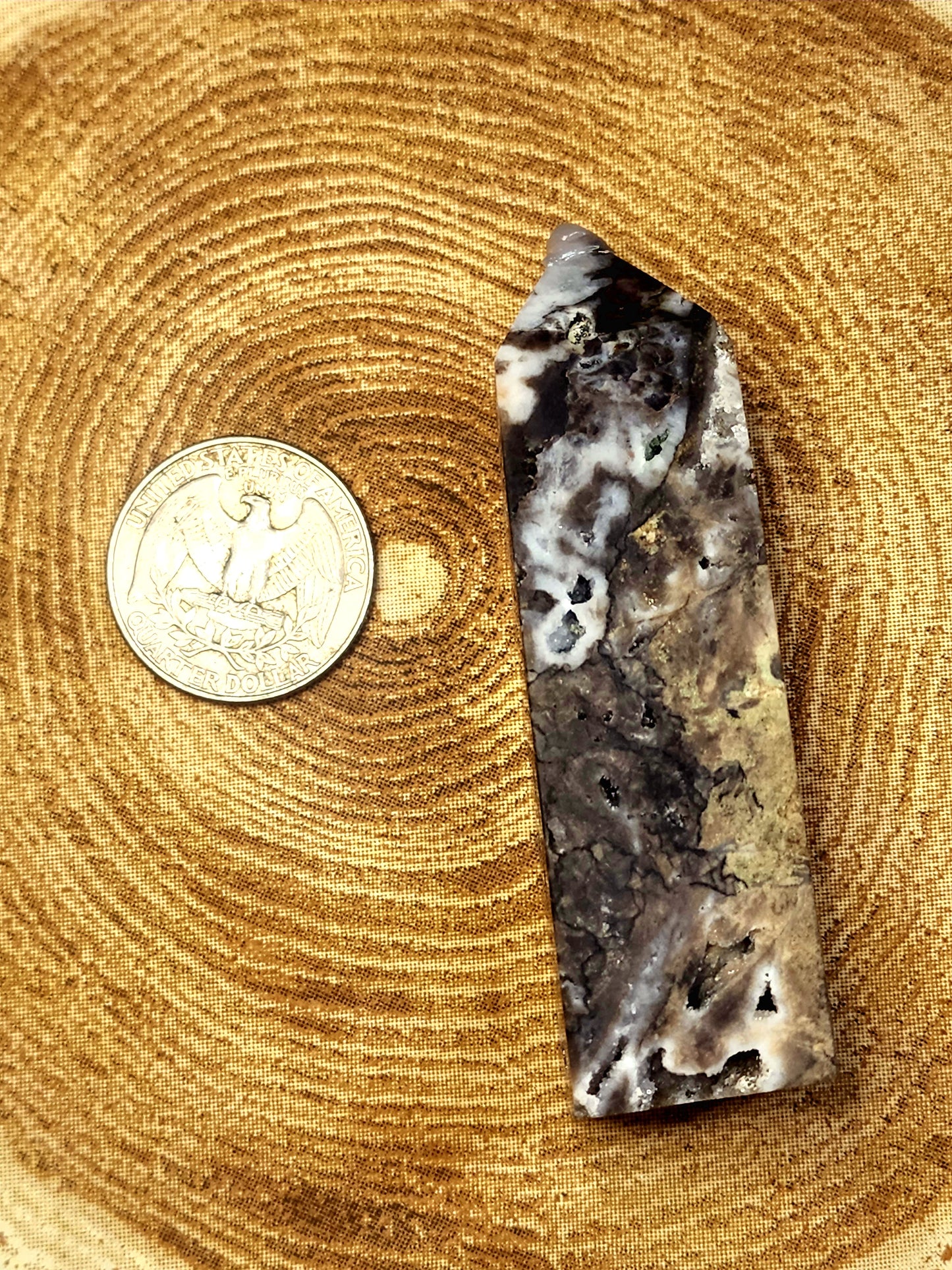 Druzy sphalerite tower!!
