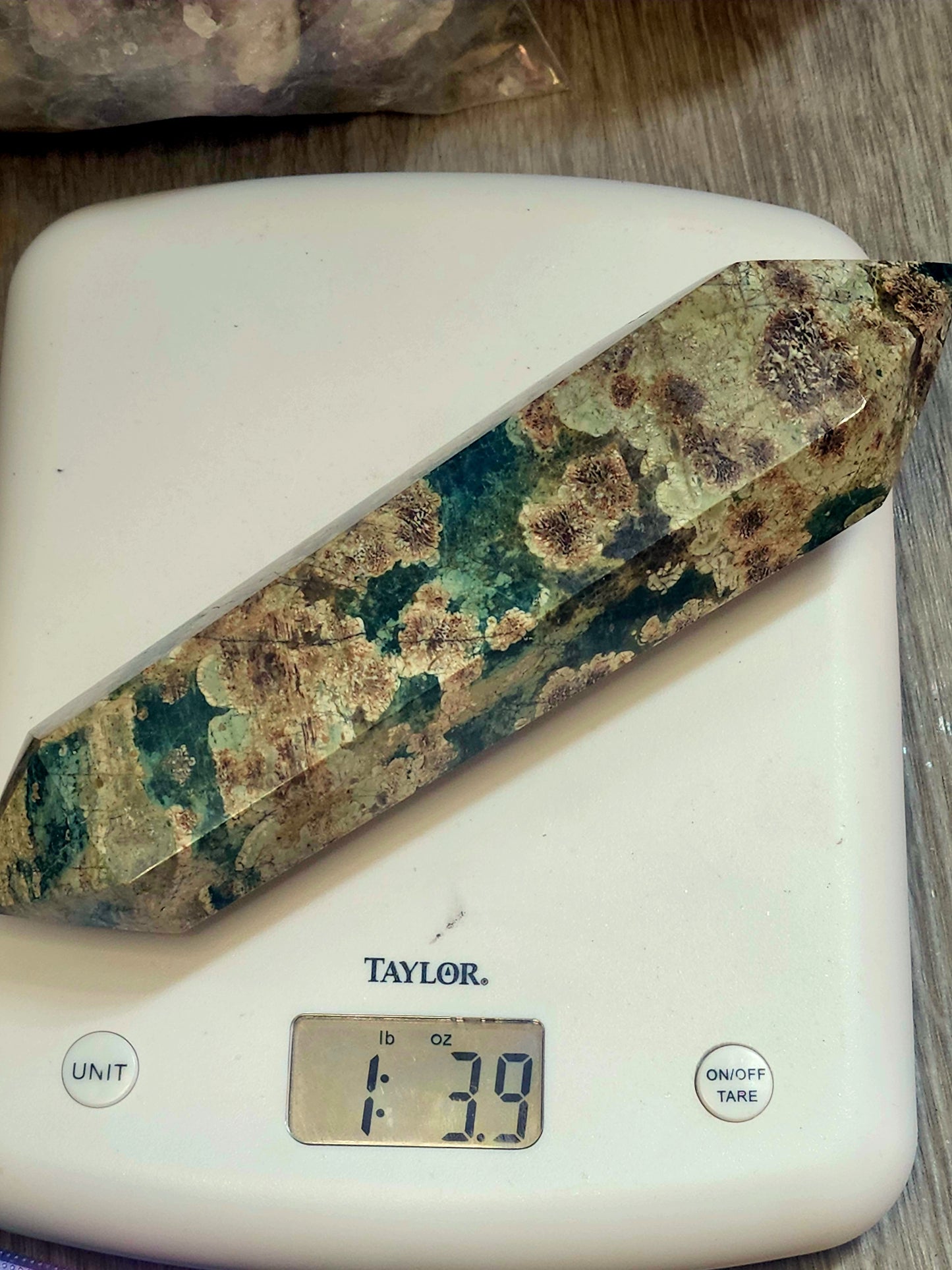 Large 1 lb flower jasper dt