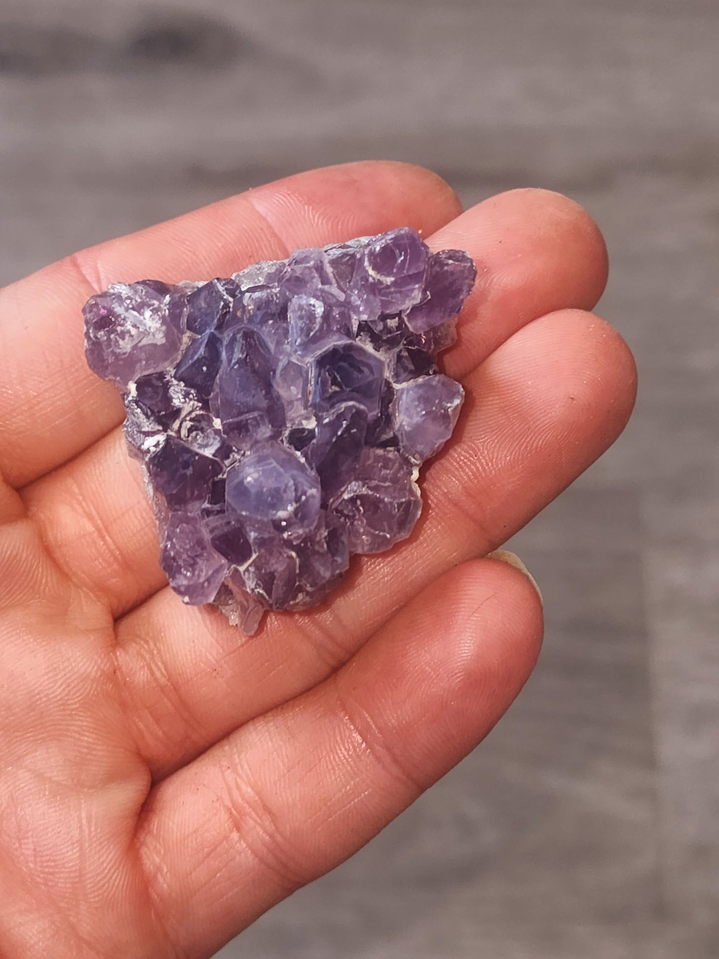 Bundle of amethyst clusters!!
