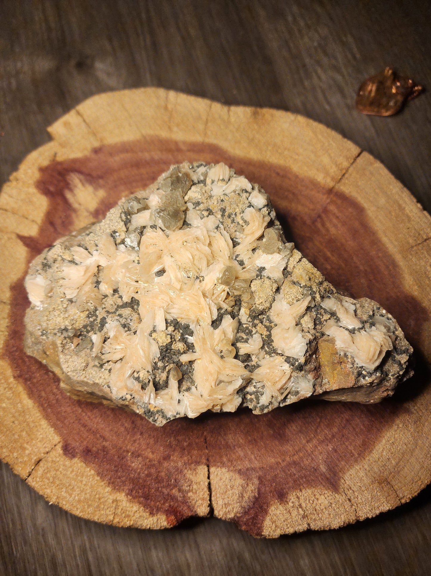 Barite, cerrusite and galena large specimen