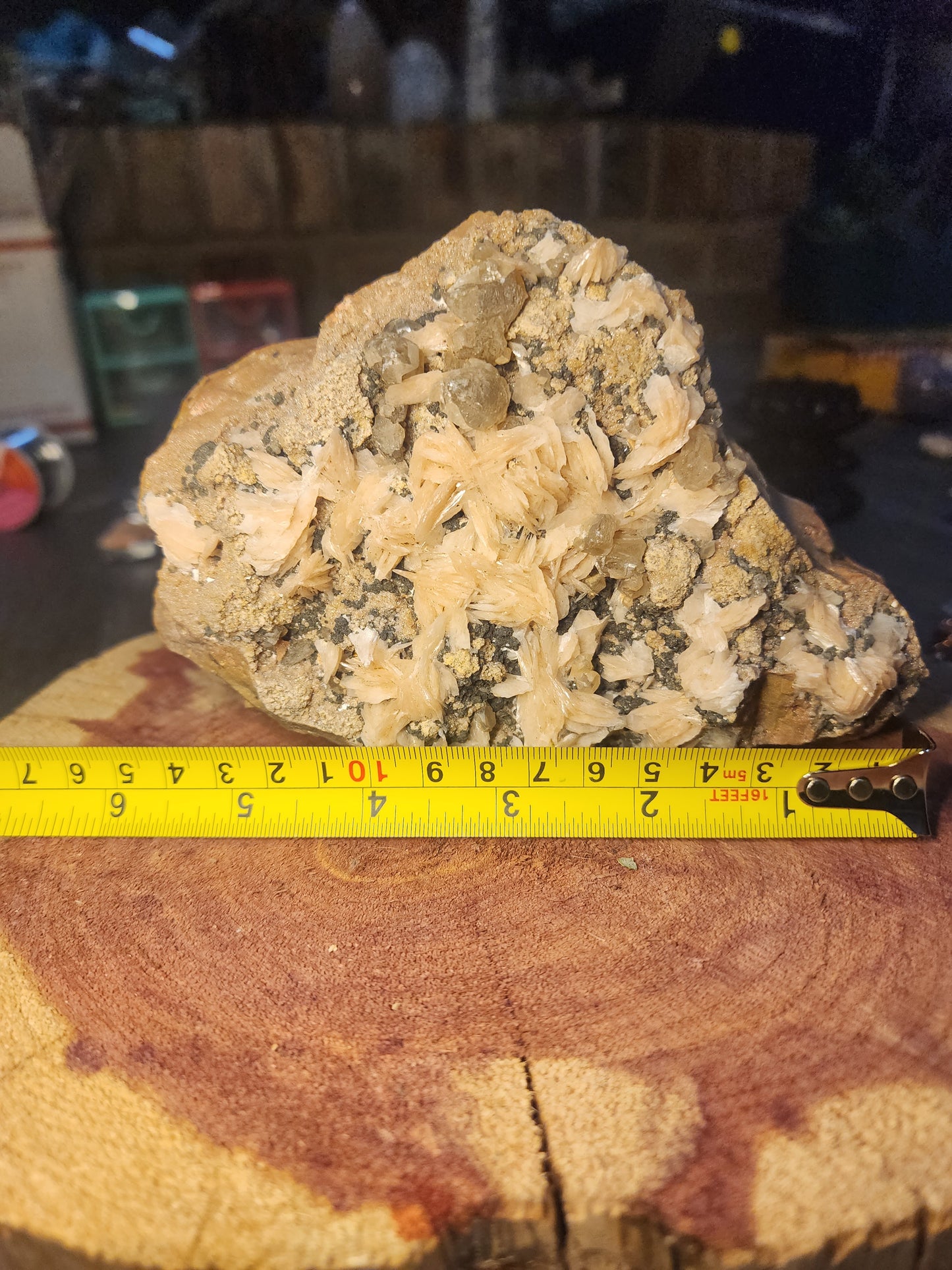 Barite, cerrusite and galena large specimen
