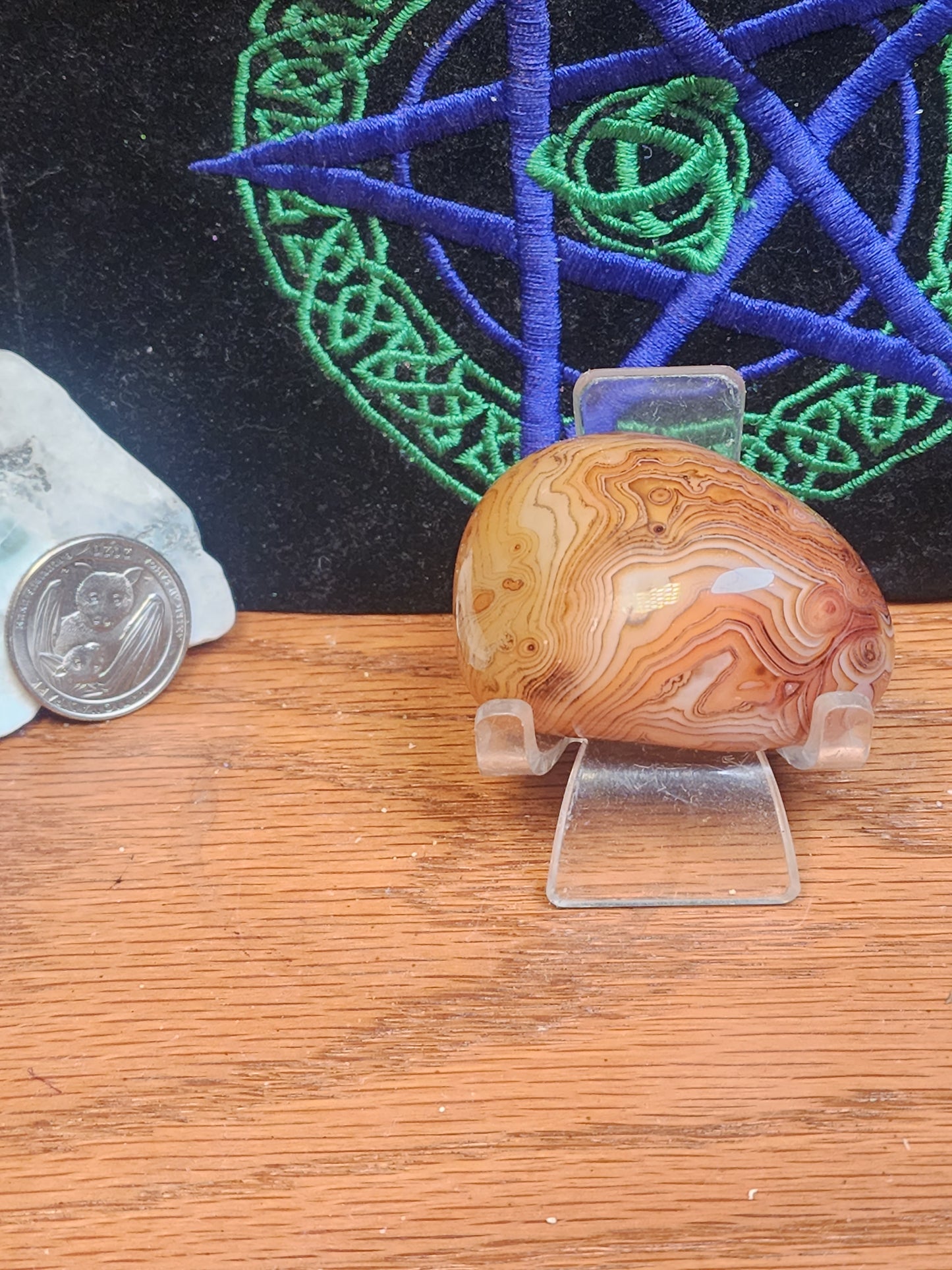 Sardonyx palmstone