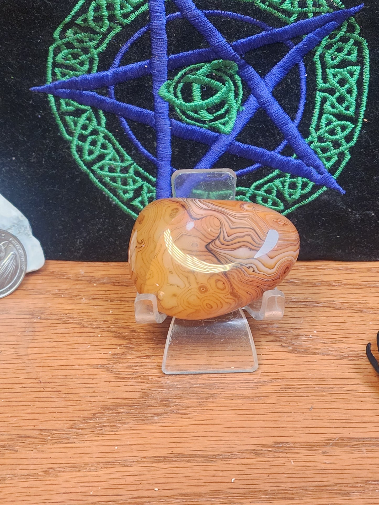 Sardonyx palmstone