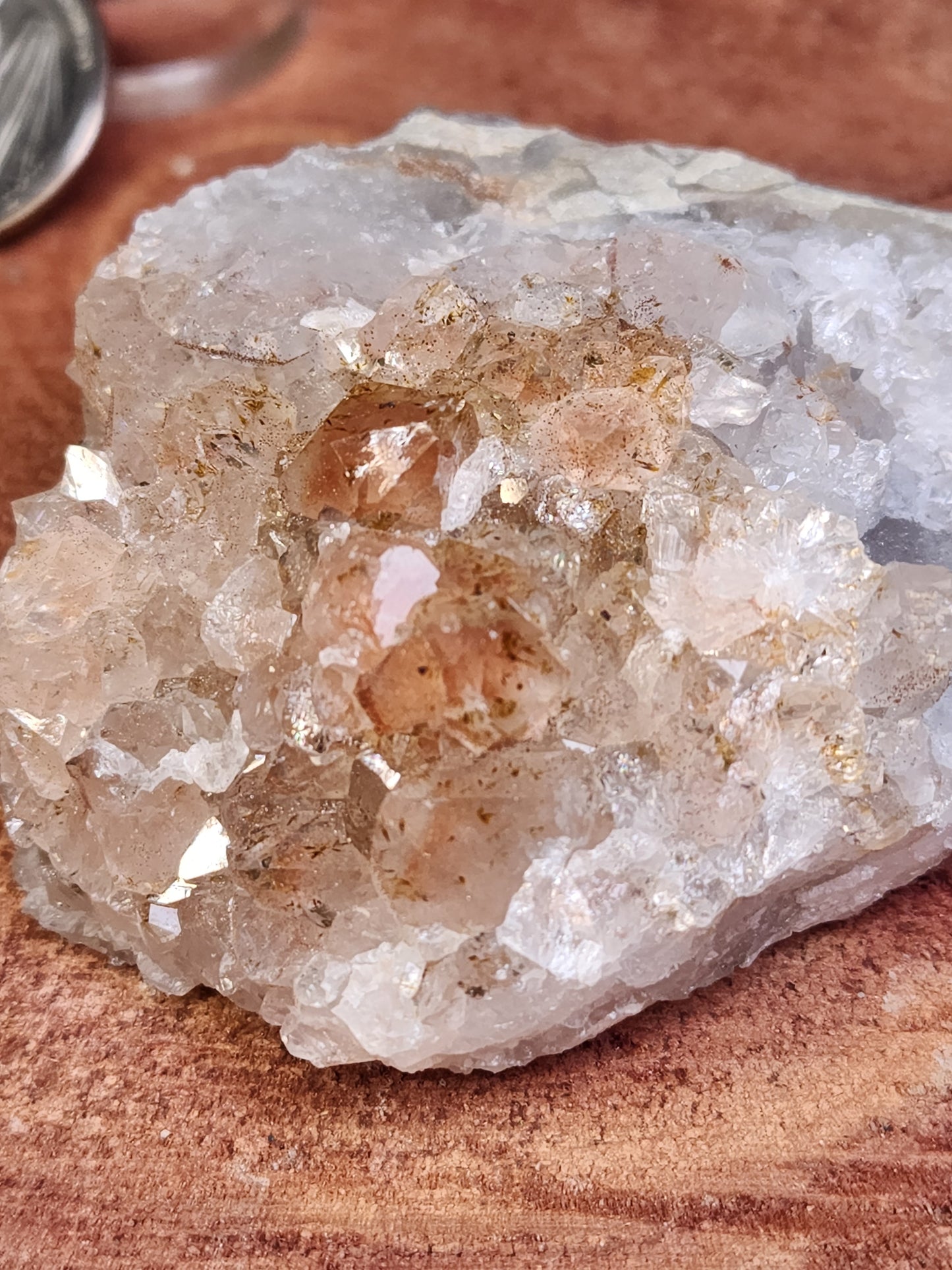 Gorgeous druzy pink amethyst