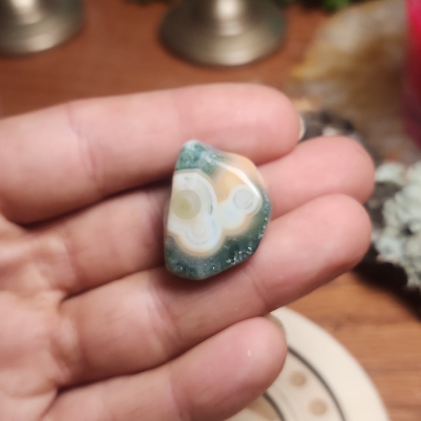 8th Vein Ocean Jasper Tumble