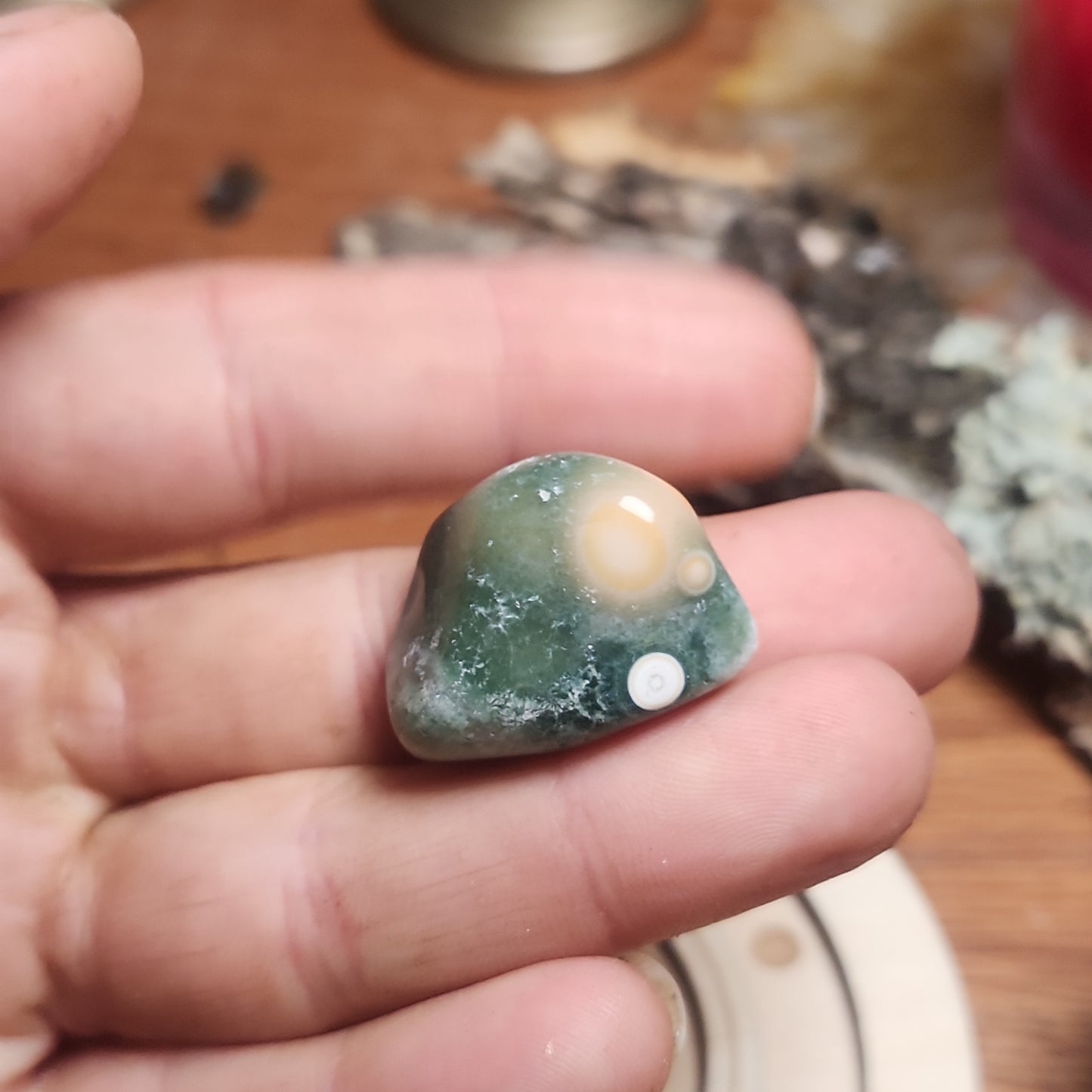 8th Vein Ocean Jasper Tumble