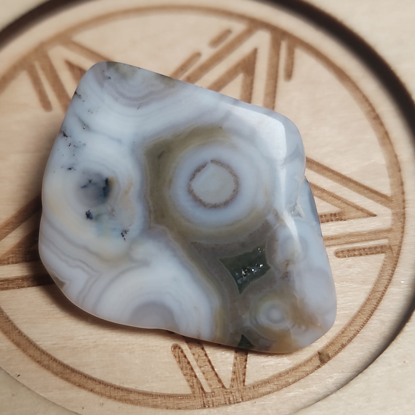 8th Vein Ocean Jasper Tumble