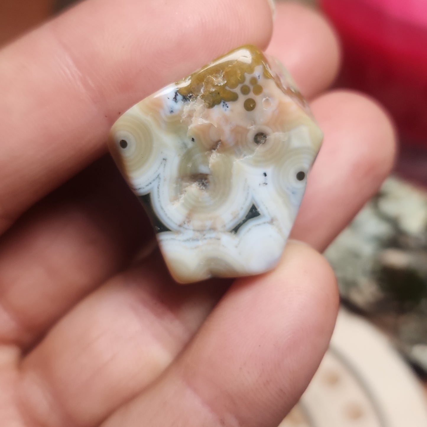 8th Vein Ocean Jasper Tumble