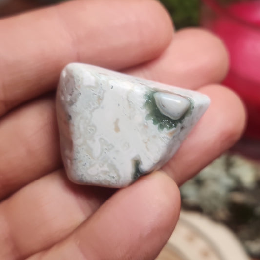 8th Vein Ocean Jasper Tumble with Quartz