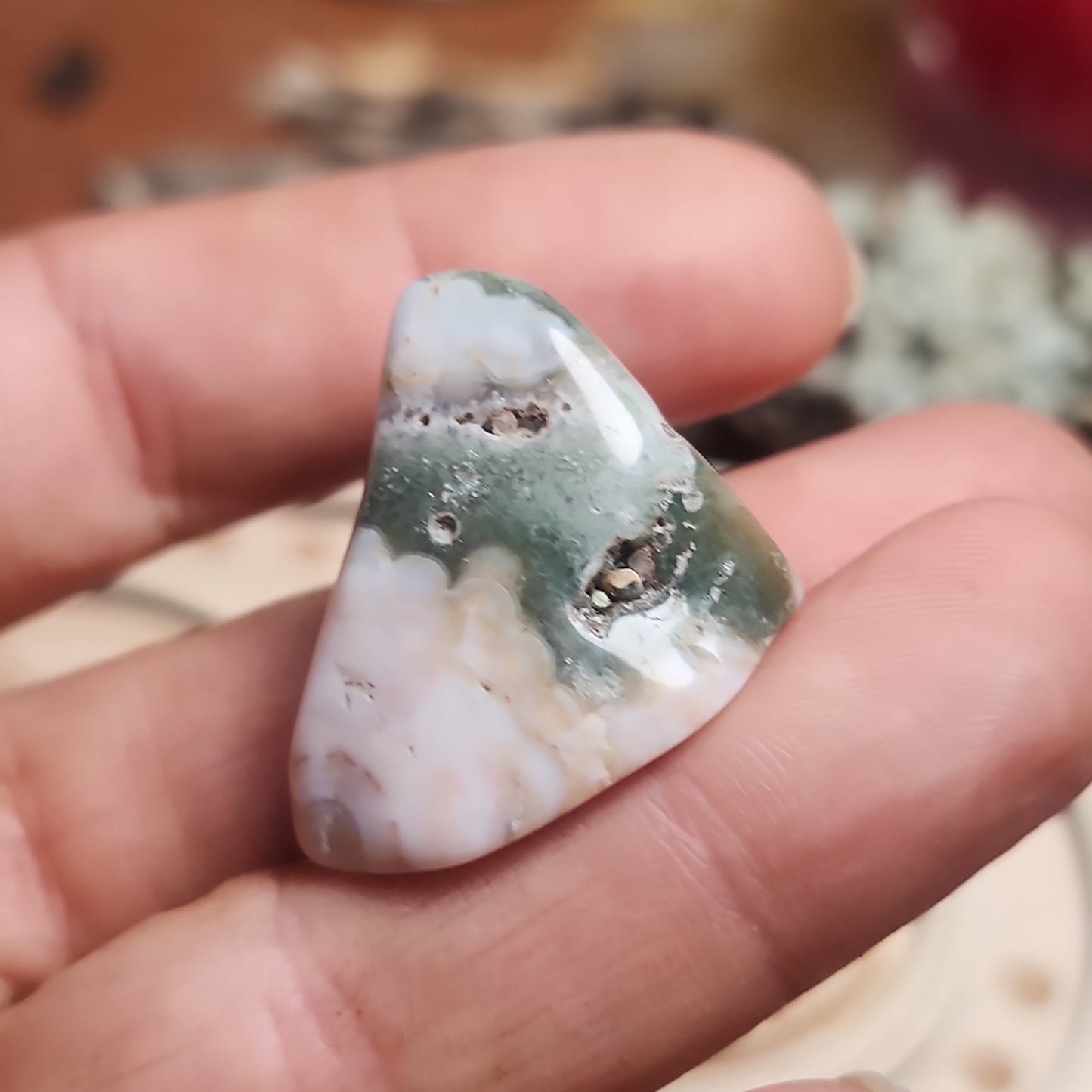 8th Vein Ocean Jasper Tumble