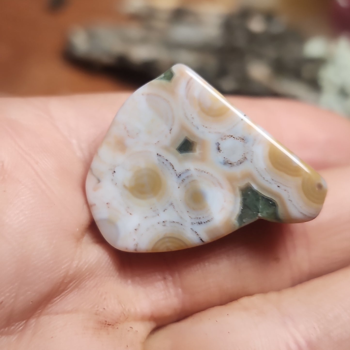 8th Vein Ocean Jasper Tumble