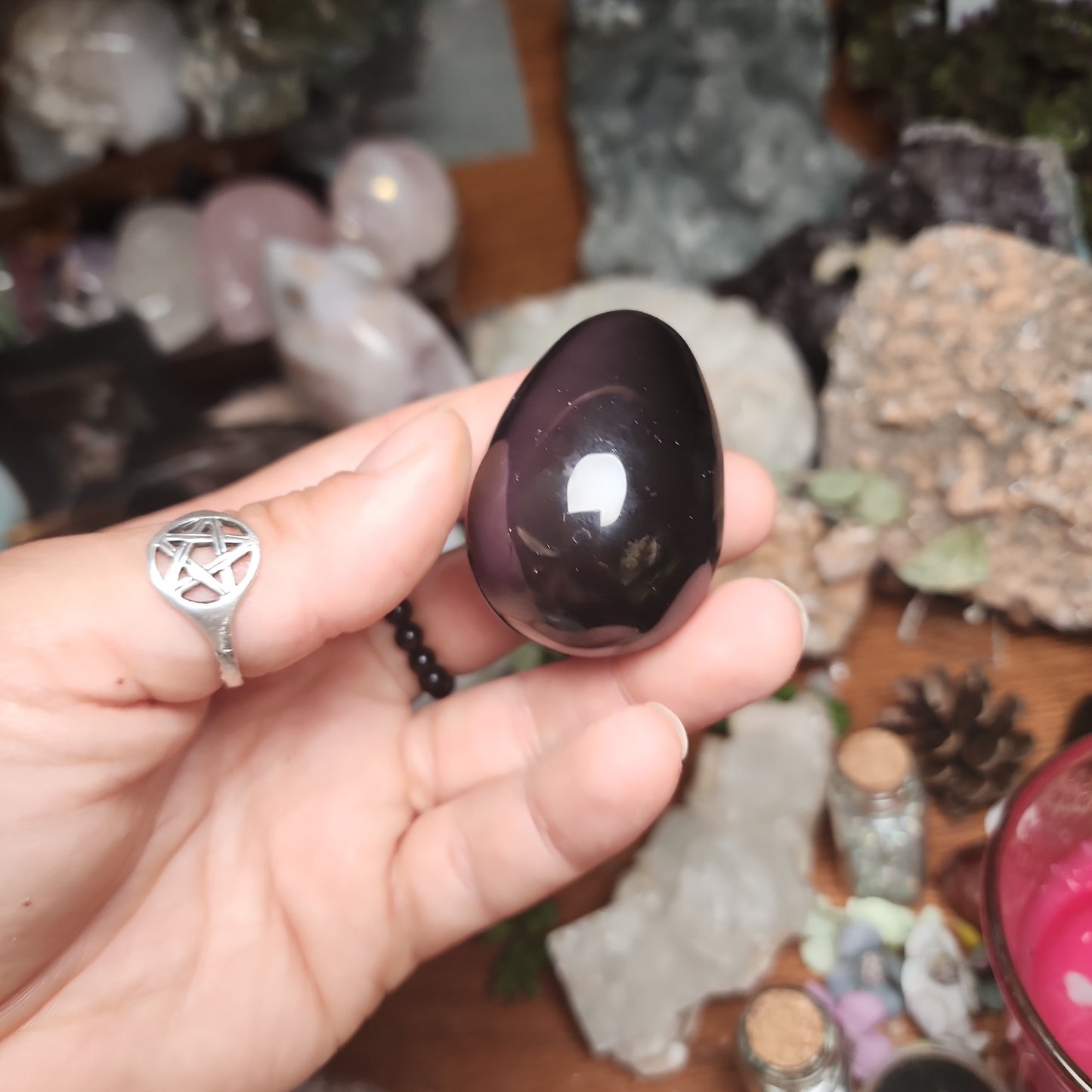 Rainbow Obsidian Egg