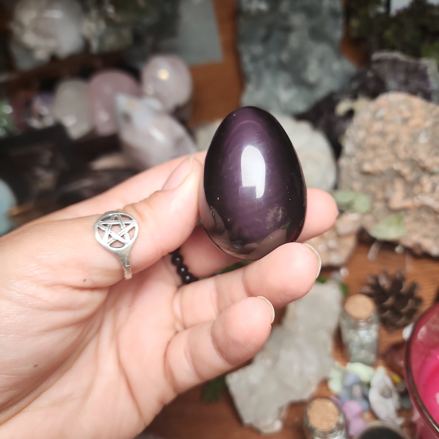 Rainbow Obsidian Egg