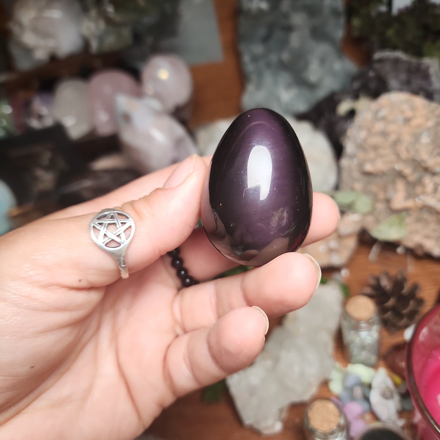 Rainbow Obsidian Egg
