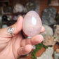 Aura Rose Quartz Egg