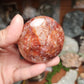 Fire Quartz Palmstone