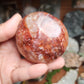 Fire Quartz Palmstone