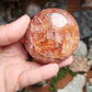 Fire Quartz Palmstone