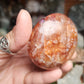 Fire Quartz Palmstone