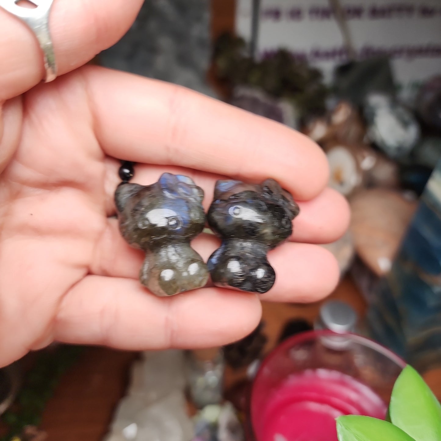Labradorite Hello Kitty