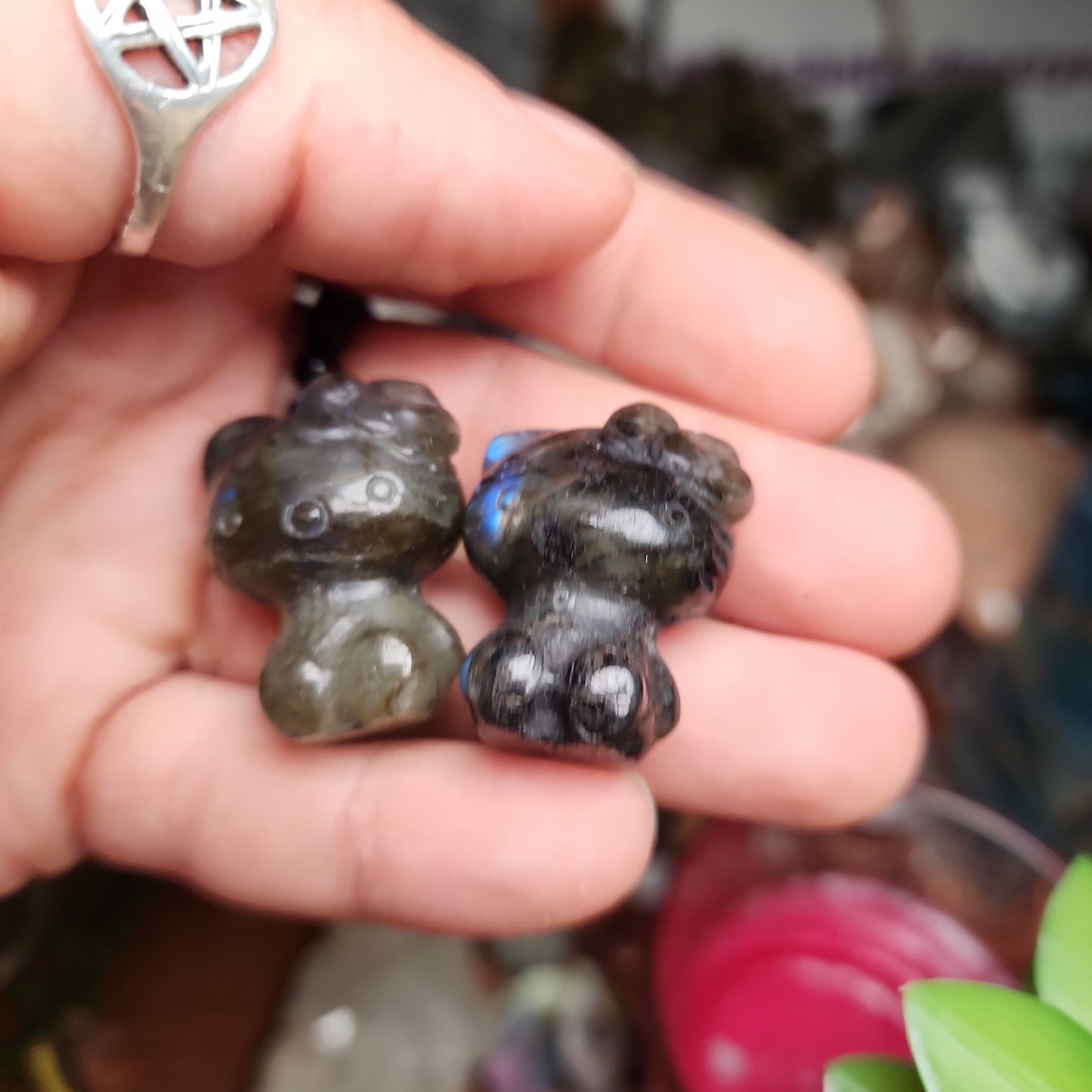 Labradorite Hello Kitty