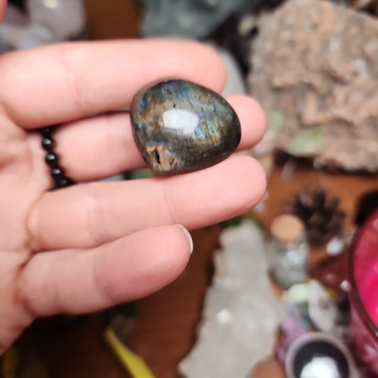 Labradorite Mini Heart