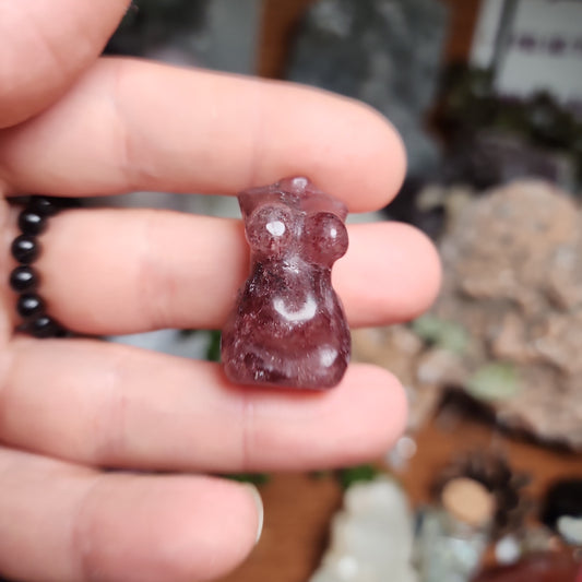 Strawberry Quartz Mini Goddess Body