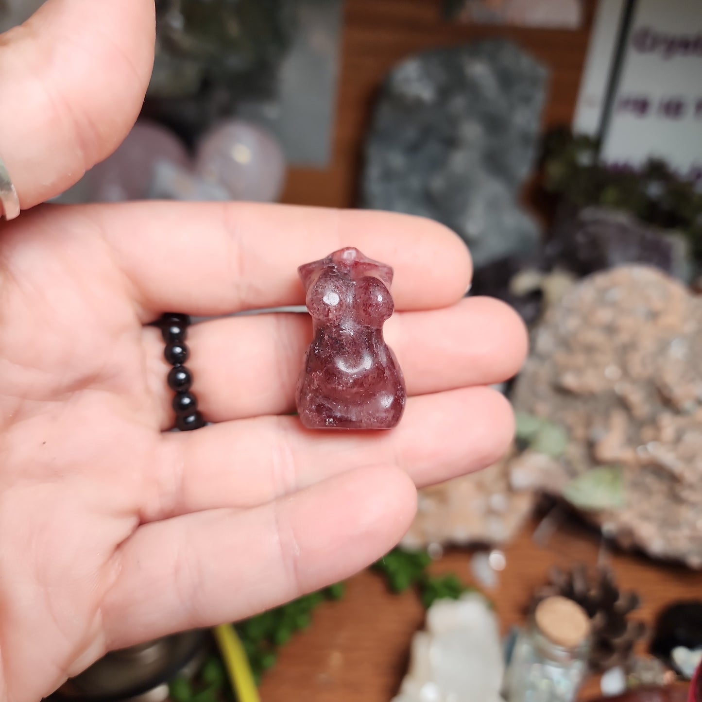 Strawberry Quartz Mini Goddess Body