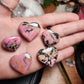 Rhodonite Heart