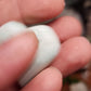 Blue Aragonite Druzy Heart
