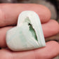 Blue Aragonite Druzy Heart