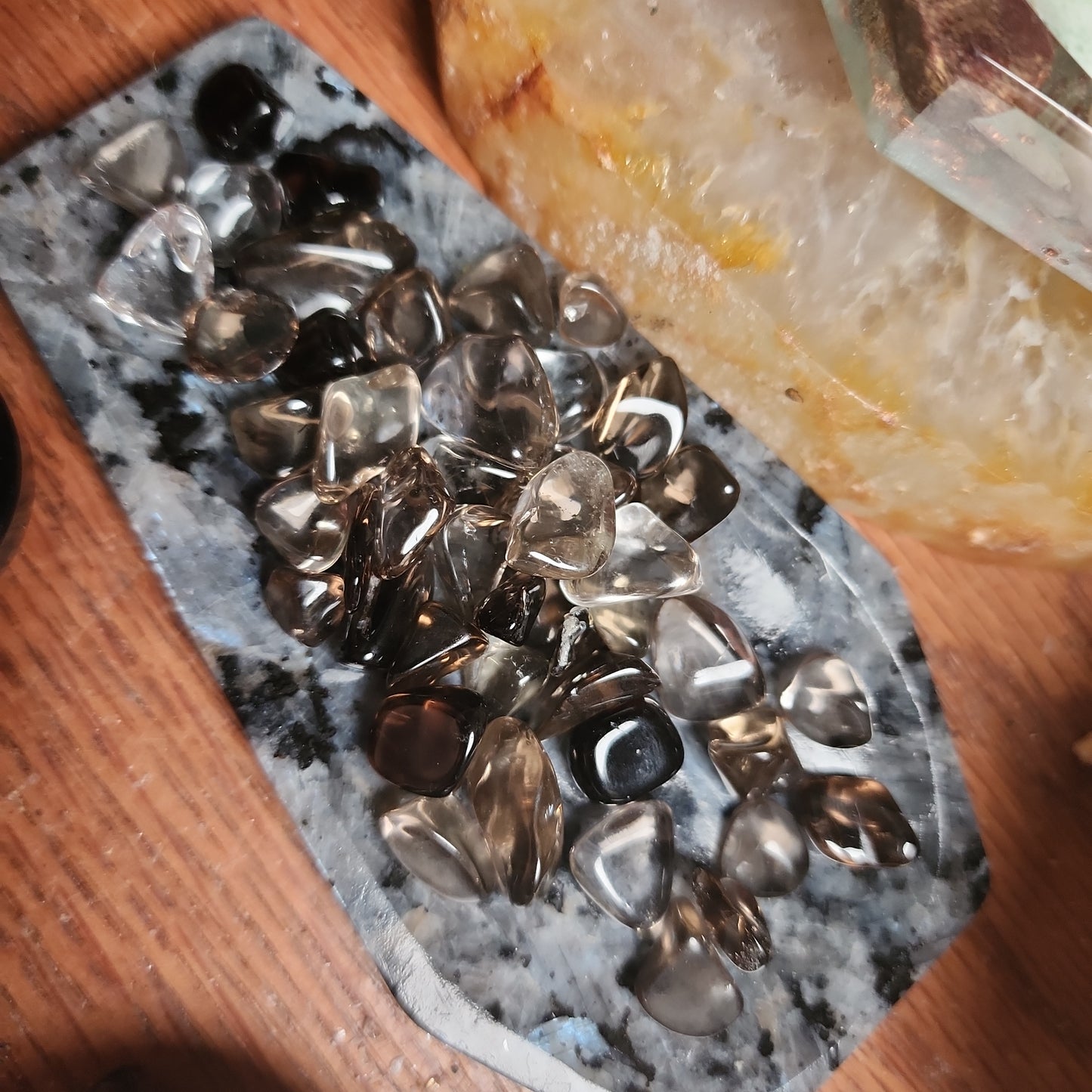 Smokey Quartz Chips