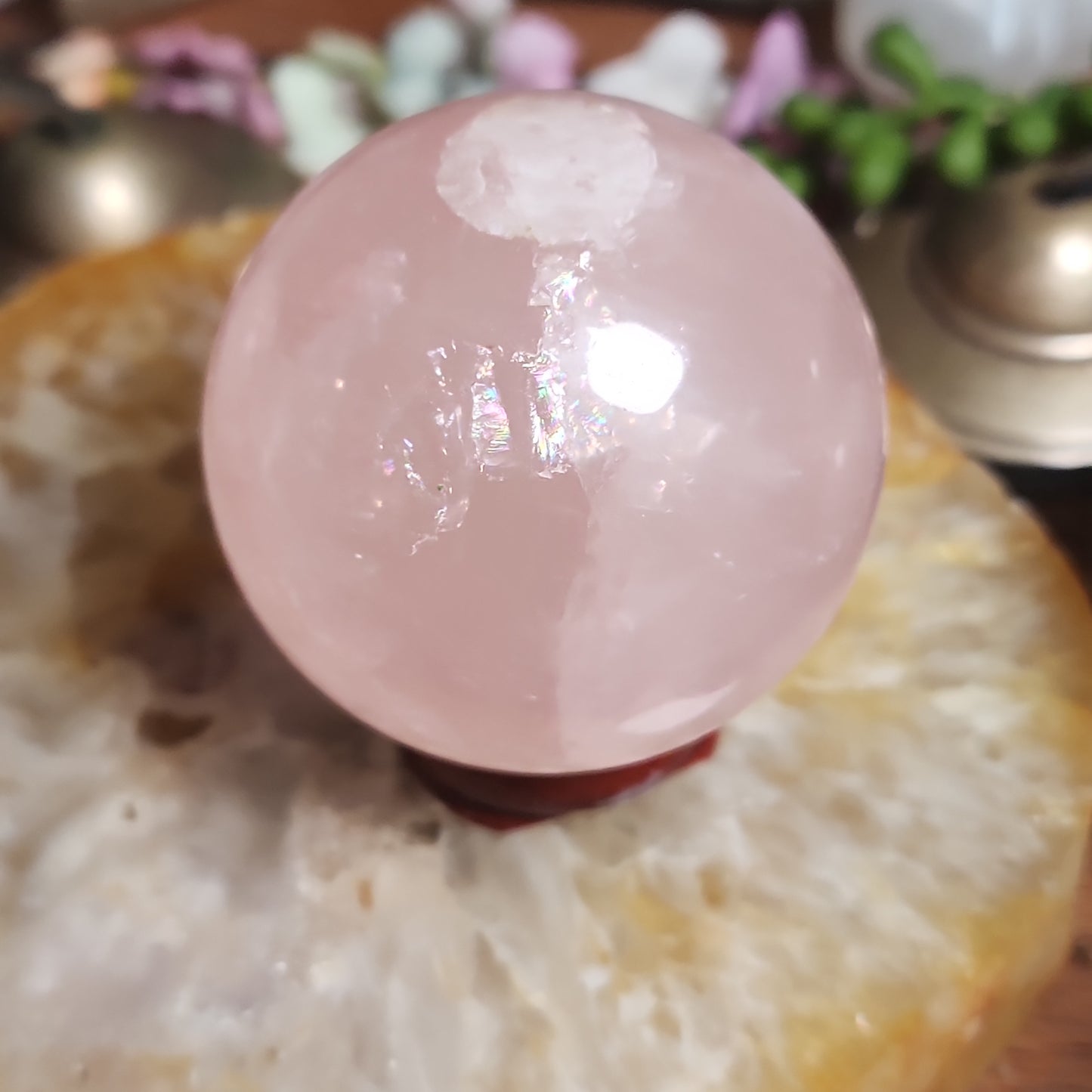 Rose Quartz Sphere