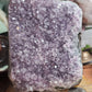 Amethyst Druzy Cut Base