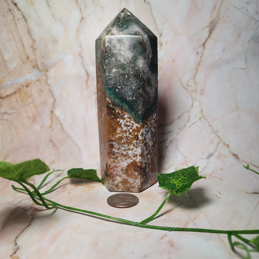 Orbicular Ocean Jasper Tower