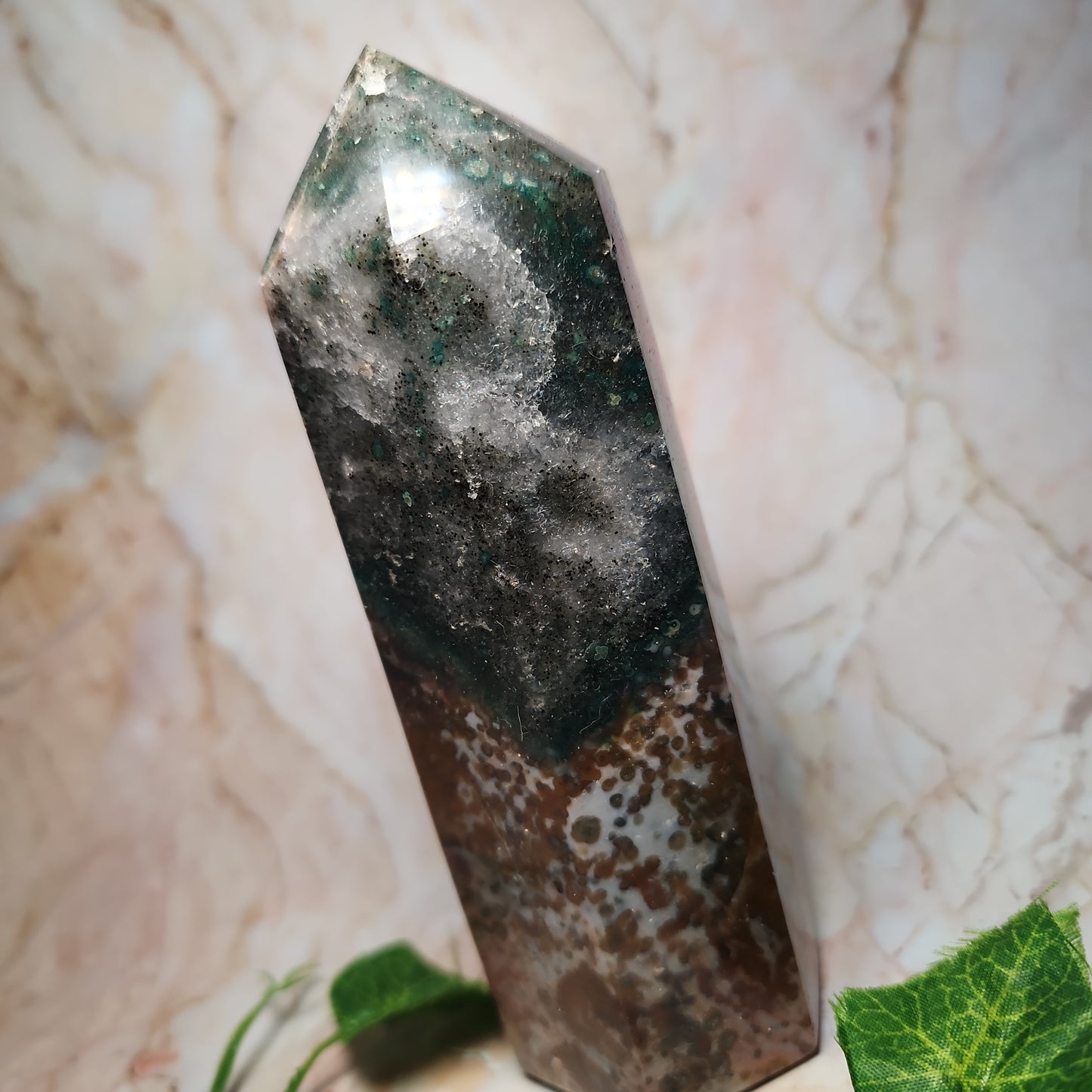 Orbicular Ocean Jasper Tower