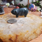 Moss Agate Pig