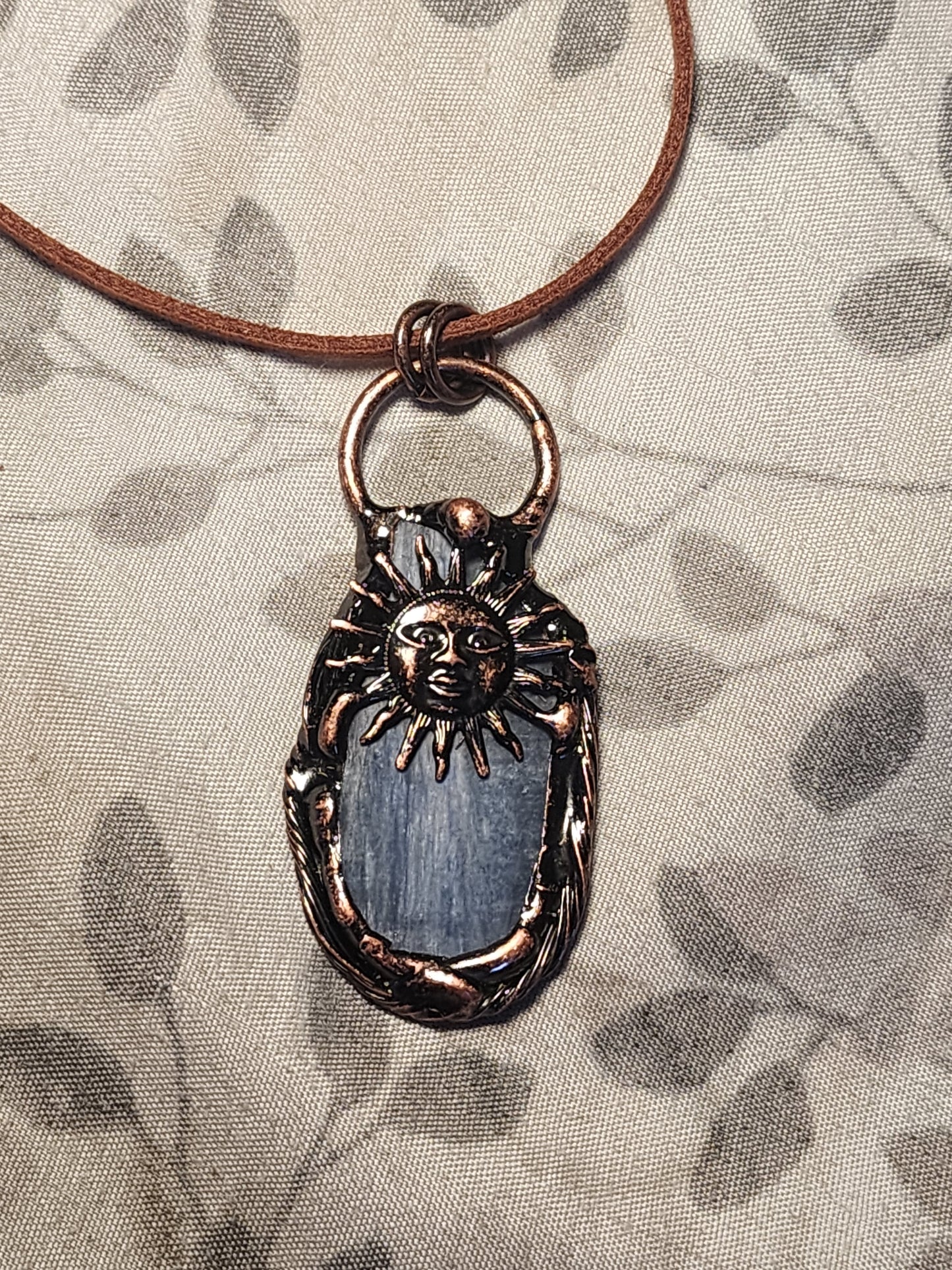 Blue Kyanite Necklace