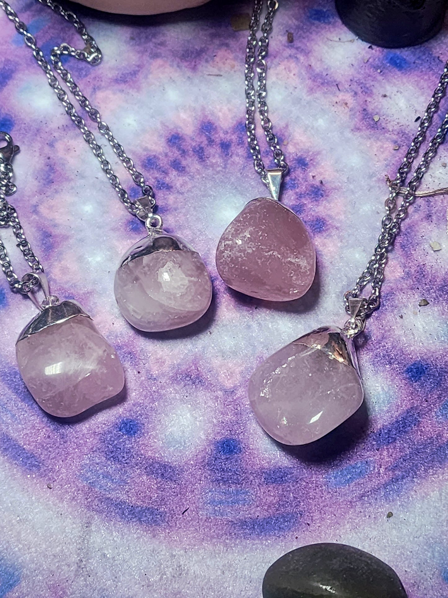 Madagascar Rose Quartz Necklace