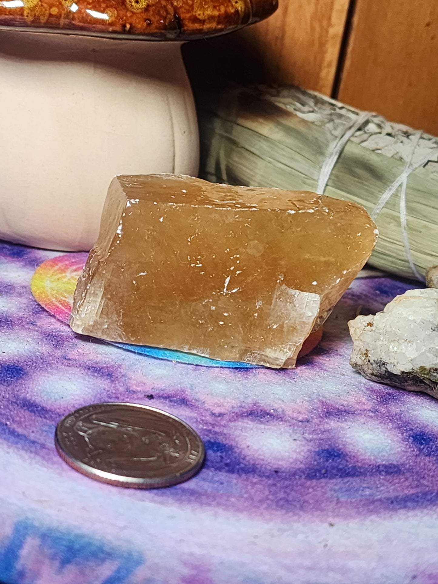 HQ Honey Calcite Freeform