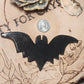 Black Obsidian Large Bat 🦇