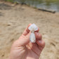 Flashy Moonstone Mushroom Pendant