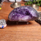 Dark Purple Amethyst Druzy Freeform