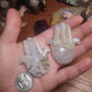 Flower Agate Evil Eye Hamsa